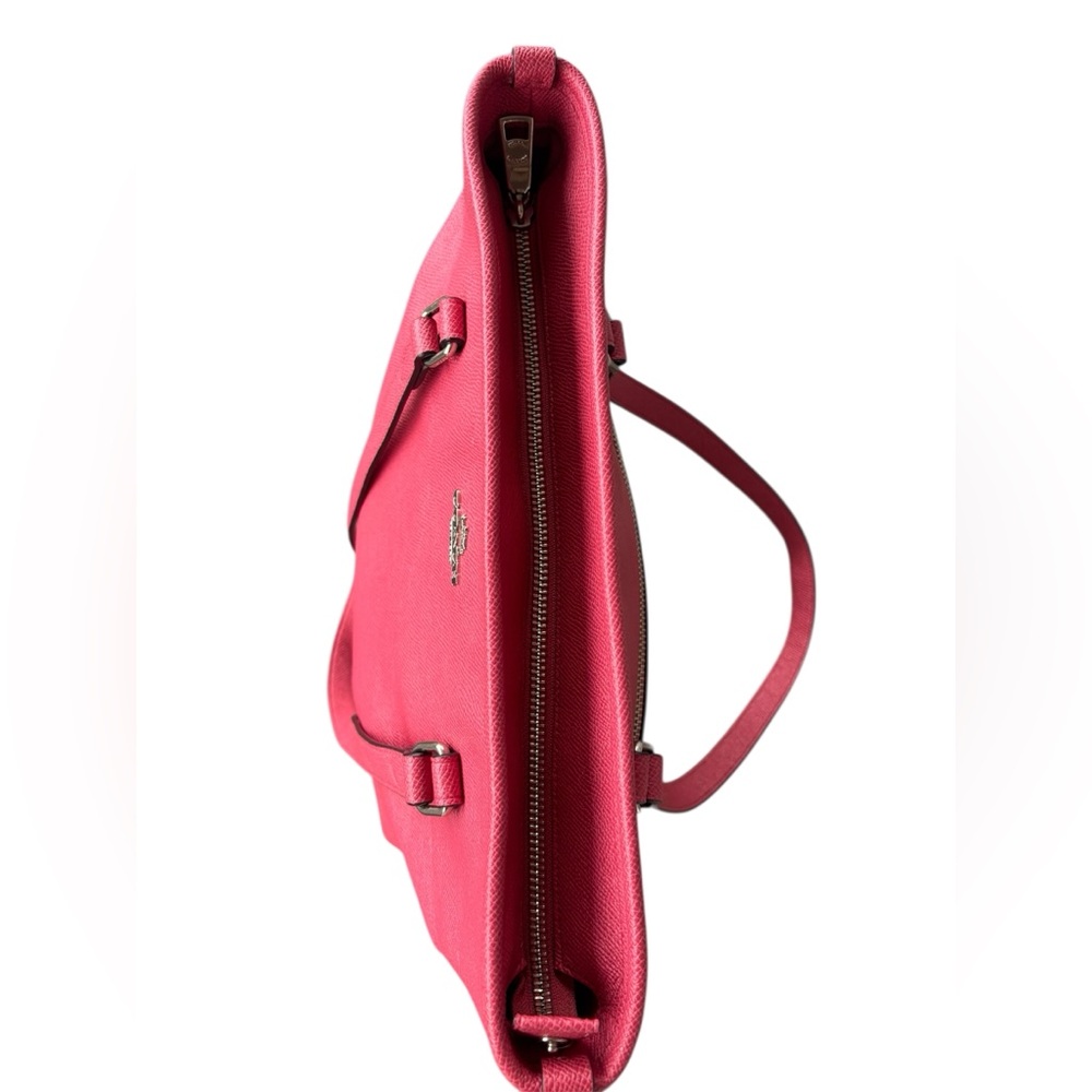 Coach Fuchsia City Zip Tote Bag - Picture 6 of 9